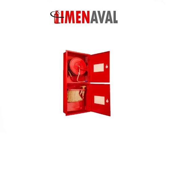 تصویر جعبه آتش نشانی سفارشی دو طبقه توکار ( ابعاد : 20*60*145 ) گروه صنعتی پامچال